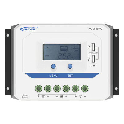 EPEVER Controlador de Carga Solar PWM