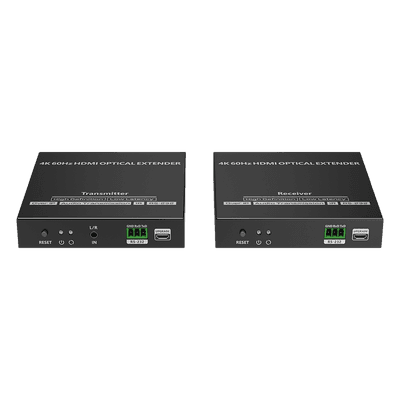 EPCOM TITANIUM Extensor HDMI por Fibra Óptica