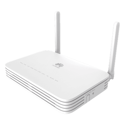 HUAWEI ONT GPON Huawei OptiXstar WiFi4 (2.4GHz) 1 puerto LAN GE + 3FE + 1POTS, hasta 300 Mbps