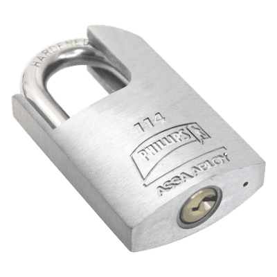 PHILLIPS-ASSA ABLOY Candado Metálico Robusto