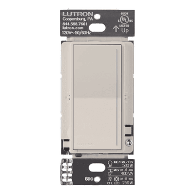 LUTRON ELECTRONICS Atenuador de Pared Táctil