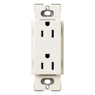 LUTRON ELECTRONICS Contacto Dúplex de Pared
