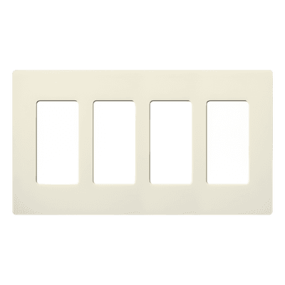 LUTRON ELECTRONICS Placa de Pared Screwless