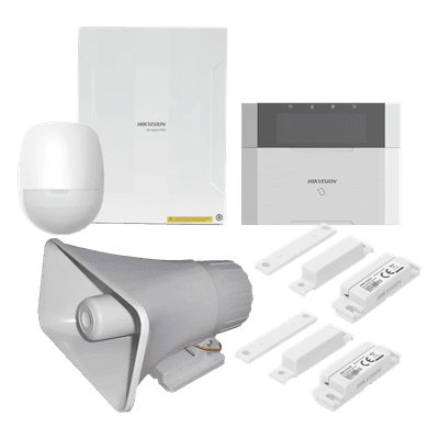 HIKVISION Kit Panel de Alarma Híbrido