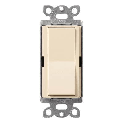 LUTRON ELECTRONICS Interruptor de Paleta Unipolar