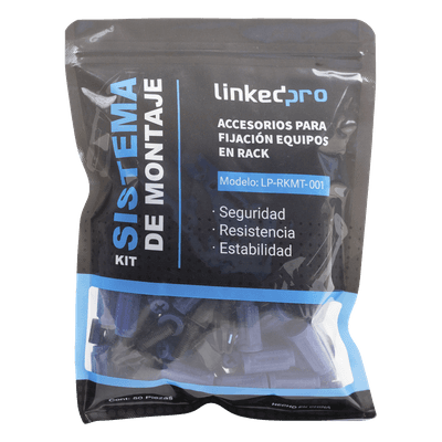 LINKEDPRO BY EPCOM Kit de Montaje Rápido para Rack
