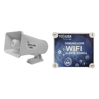 YONUSA Kit de Alertamiento Sísmico