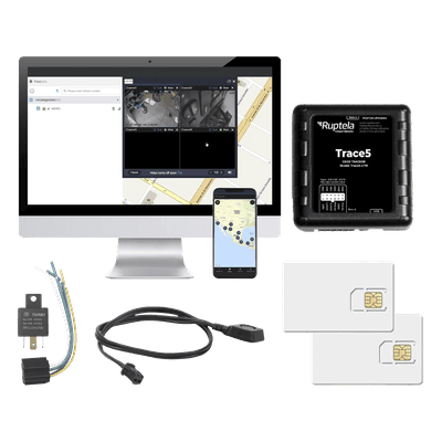 RUPTELA Kit de Localizador Vehicular 2G y 4G