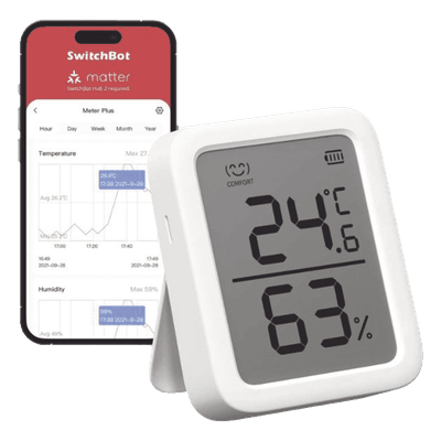 SWITCHBOT Sensor de Temperatura y Humedad