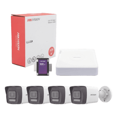 HIKVISION Kit de Videovigilancia IP