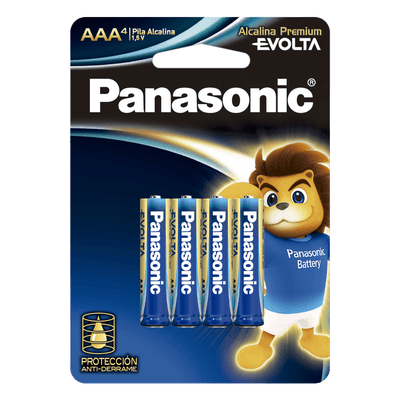 PANASONIC Batería Alcalina AAA