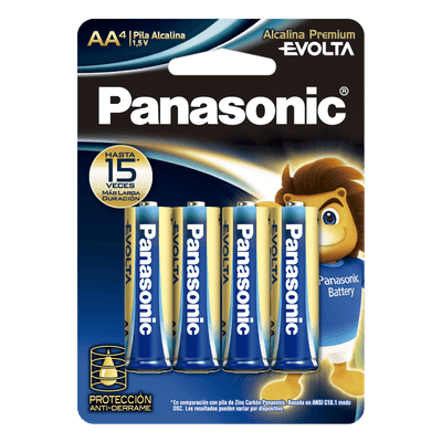 PANASONIC Batería Alcalina AA