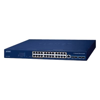 PLANET Switch PoE Administrable Capa 3