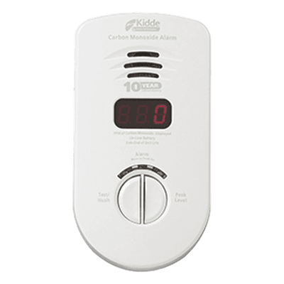 KIDDE Alarma de CO enchufable 120 V CA