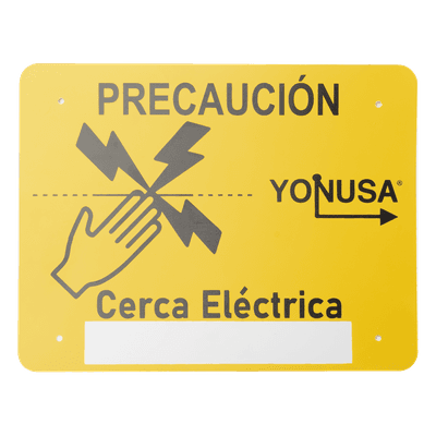 YONUSA Letrero de Precaución