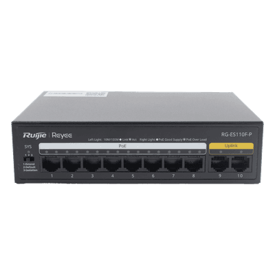 RUIJIE Switch PoE+ no administrable