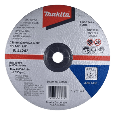 MAKITA Disco de Corte para Metal