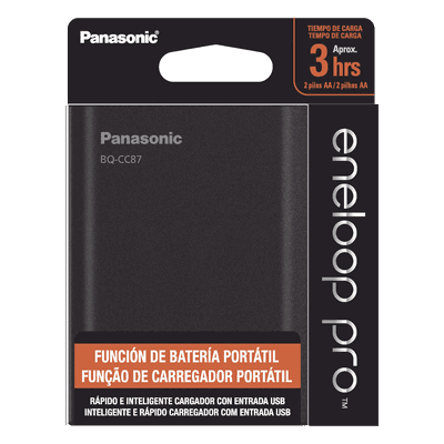 PANASONIC Cargador de Baterías 2 en 1