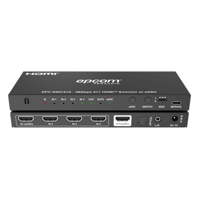 EPCOM PROAUDIO Switch HDMI 4x1