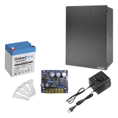 EPCOM POWERLINE Kit Fuente de Poder con Batería de Respaldo