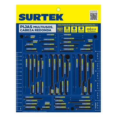 SURTEK Muestrario de Pijas Multiusos