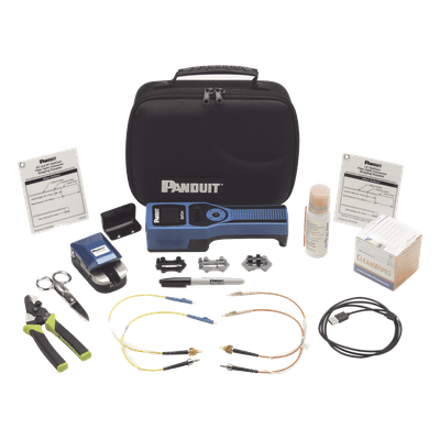 PANDUIT Kit Completo de Herramienta OCTT Opticam 2 de Panduit, para Terminación de Conectores Pre-Pulidos LC, SC o ST, Incluye Desforradora y Cleaver