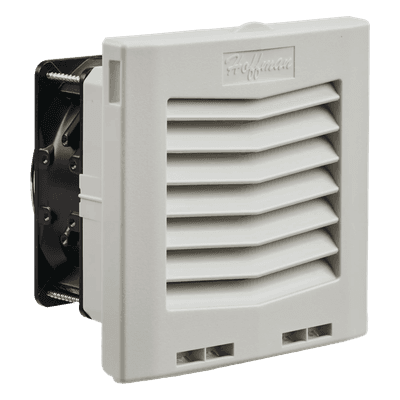 HOFFMAN Ventilador con Filtro de Montaje Lateral