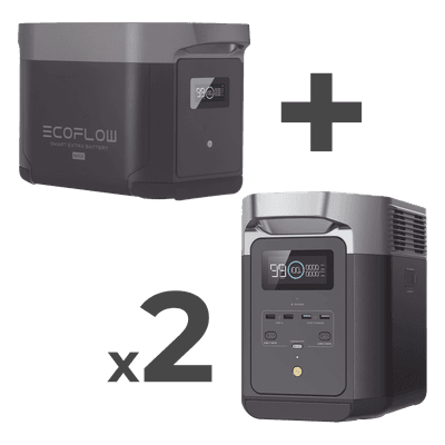 ECOFLOW Kit Estación de Energía Portátil
