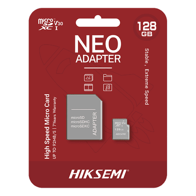 HIKSEMI by HIKVISION Memoria microSDXC con Adaptador