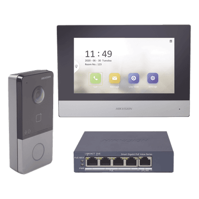 HIKVISION Kit de Videoportero IP