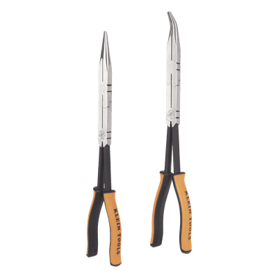 KLEIN TOOLS Juego de Pinzas de Punta Doblada y Aguja