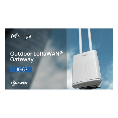 MILESIGHT Gateway LoRaWAN para Exterior