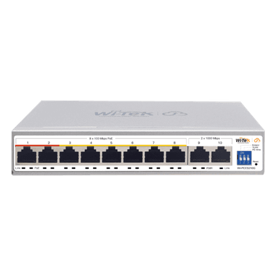 WI-TEK Switch PoE Administrable en la Nube