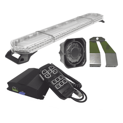SIGNALPRO Kit de Sirena y Torreta LED