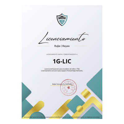 RUIJIE Licencia de Expansión