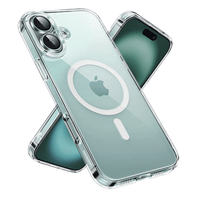 UGREEN Funda protectora magnética transparente UGREEN Classy para iPhone 16 Plus (transparente)