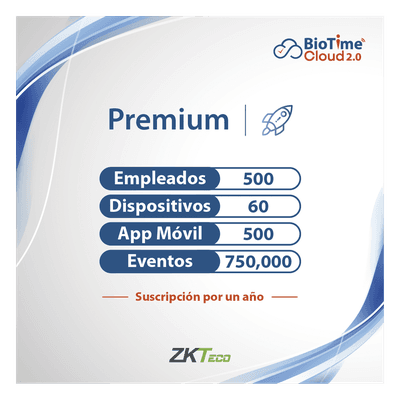 ZKTECO Licencia de Software
