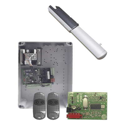 CAME Kit de Operadores para Portones Vehiculares Abatibles de 2 Hojas
