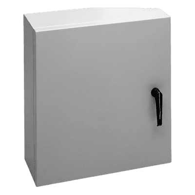 HOFFMAN Gabinete Para Exterior OSP ComLine, Protección NEMA 4/12/4X/3/3R; IP66, 600 mm de Ancho, 200 mm de Profundidad, De Aluminio, Color Gris Claro