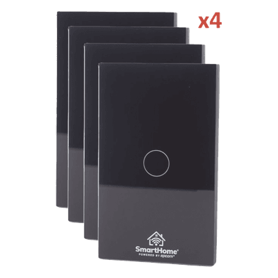 SMARTHOME BY EPCOM Kit de Apagadores Inteligentes WiFi