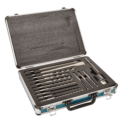 MAKITA Juego de Brocas, Cinceles y Broquero SDS Plus