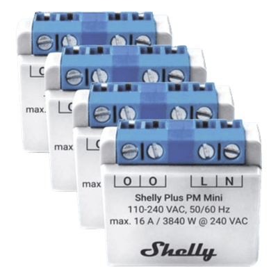 SHELLY Medidor de Potencia Wi-Fi