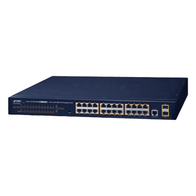PLANET Switch PoE Administrable Capa 2