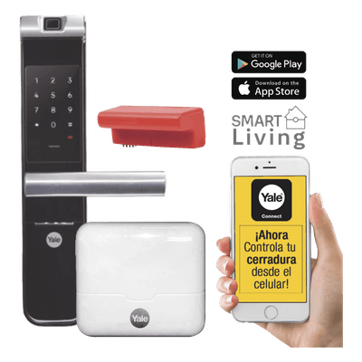 YALE-ASSA ABLOY Kit Cerradura Electrónica Inteligente