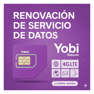 YOBI Plan de Datos IoT