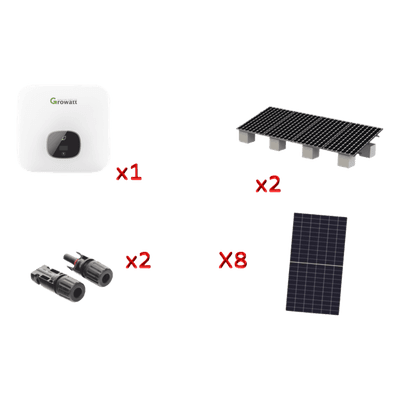 GROWATT Kit Solar de Interconexión