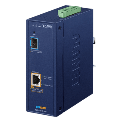 PLANET Convertidor de Medios PoE Industrial