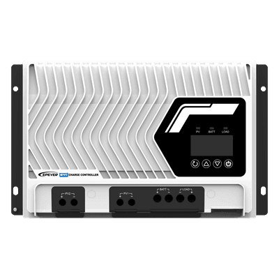 EPEVER Controlador Solar MPPT 100A 12/24/36/48V, Máximo Voltaje de Circuito Abierto Voc 200Vcc, Configurable para Baterías de Litio