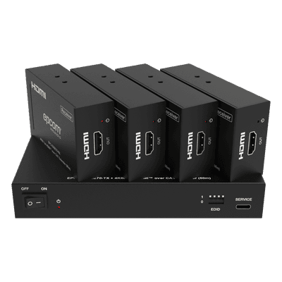 EPCOM PROAUDIO Splitter Extensor HDMI 1x4