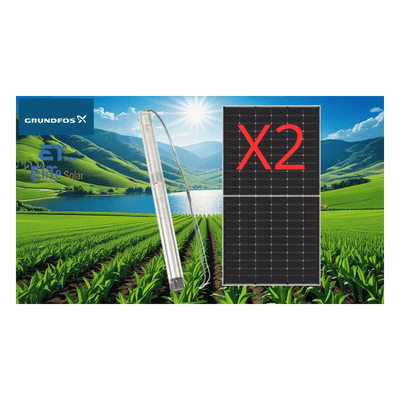 GRUNDFOS Kit De Bombeo Solar/ Bomba 035Kw / Módulos Solares 610w